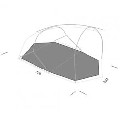 Exped Outer Space III - 3-Personen Zelt 5 Exped Outer Space III - 3-Personen Zelt -Tent Profi Verkaufsgeschäft exped outer space iii 3 personen zelt detail 3