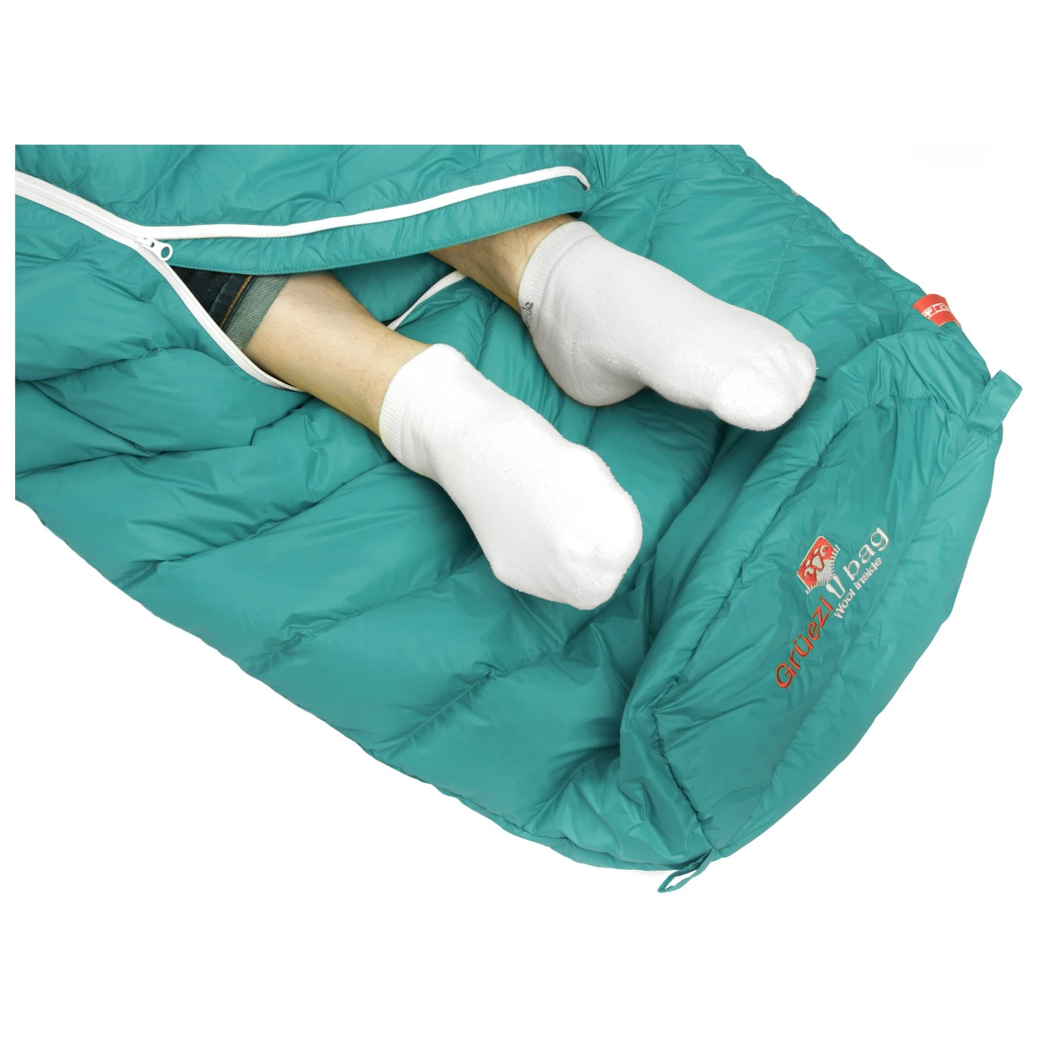 Grüezi Bag Biopod DownWool Extreme Light 175 - Daunenschlafsack 8 Grüezi Bag Biopod DownWool Extreme Light 175 - Daunenschlafsack – Bild 8