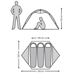 Stoic Njavve 3P Tent - 3-Personen Zelt -Tent Profi Verkaufsgeschäft stoic njavve 3p tent 3 personen zelt detail 11