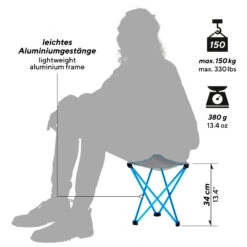 Uquip Trinity L Grey - Campingstuhl -Tent Profi Verkaufsgeschäft uquip trinity l grey campingstuhl detail 3